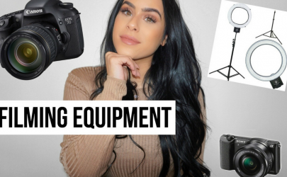 YouTube Filming Equipment: Camera’s, Lighting + Editing Software